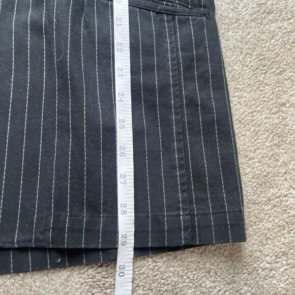 Our Silent Procession Blazer Mens XL Black Pinstripe Skull Crossbone Jacket Goth - Picture 5 of 8